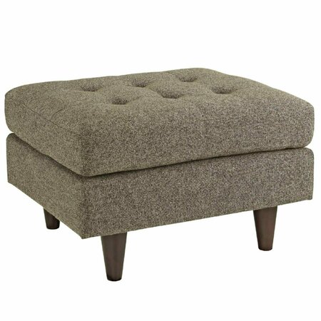 PRIMEWIR Empress Ottoman in Tufted Oatmeal Fabric EEI-1667-OAT